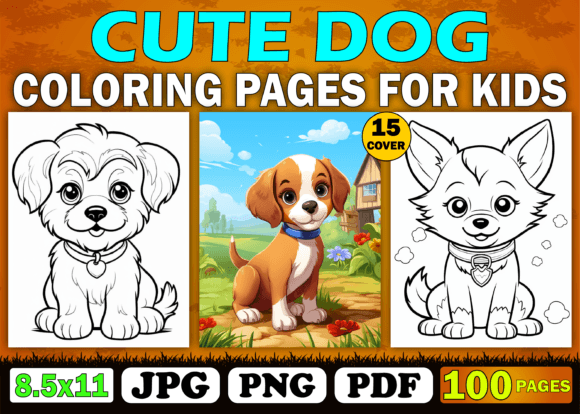 100 KDP Cute Dog Coloring Pages for Kids: A Practical Guide for Publishers and Creators
