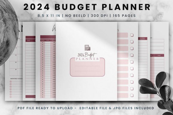 2024 Budget Planner KDP Interior: A Practical Review of a Comprehensive Financial Planning Tool