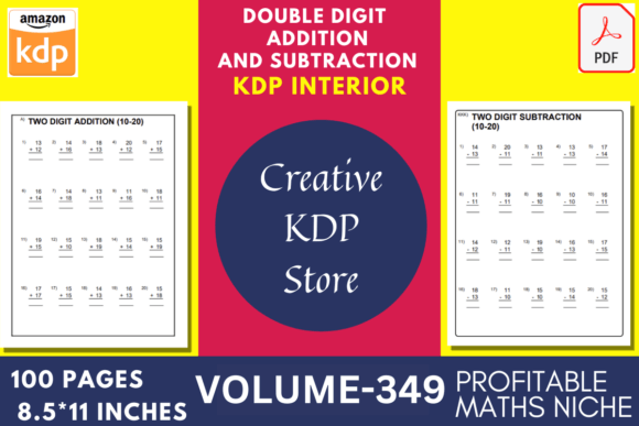 Addition and Subtraction Volume-349: A Practical Math Resource for Building Foundational Skills