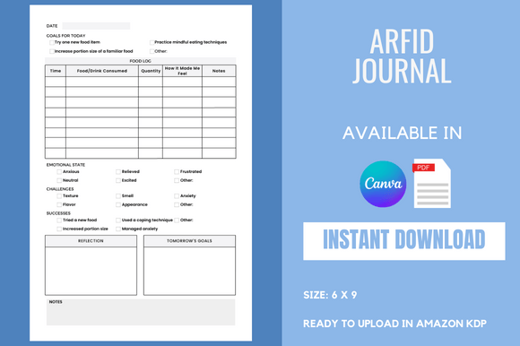 ARFID Journal – KDP Interior: A Practical Tool for Low-Content Publishing