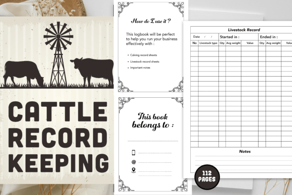 Cattle Logbook and Record Keeping