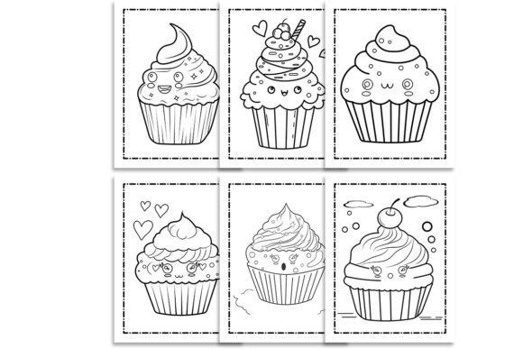 Creative Cupcake Coloring Pages for All Ages
