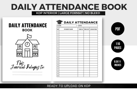 Daily Attendance Book: An Objective Review for Tracking and Record-Keeping