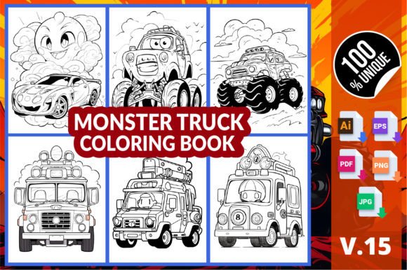 Monster Truck Coloring Book V.15 – A Practical Evaluation for Buyers and Creators