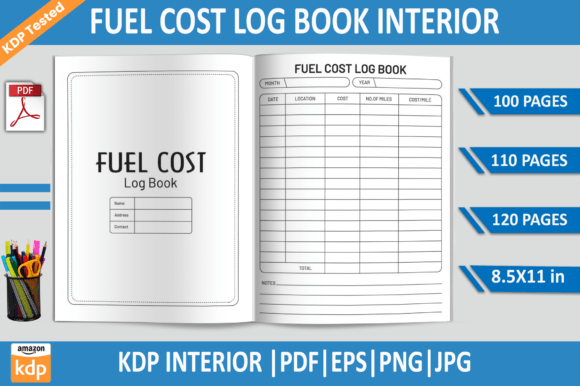 Optimizing Vehicle Expense Tracking with a Fuel Cost Log Book Interior