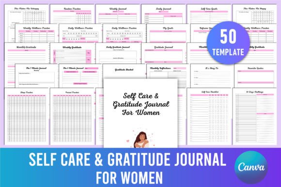 Self Care Gratitude Journal for Women
