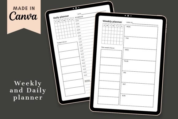 Simple Daily and Weekly Planner: A Practical Guide to Organizing Your Life