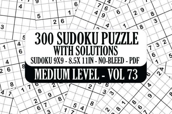Sudoku Medium Puzzle with Solutions: A Strategic Resource for Focused Problem-Solving and KDP Publishing Success