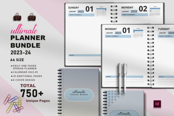Ultimate Planner Bundle Pack Vol.39: Design Meets Productivity