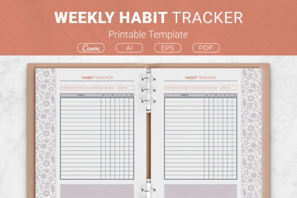 Weekly Habit Tracker Printable Template: Build Consistency With Purpose