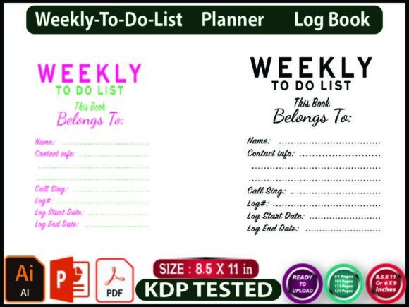 Weekly to Do List Planner – KDP Interior: A Practical Guide for Self-Publishers